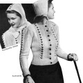 Playmates Cable Cardigan Set