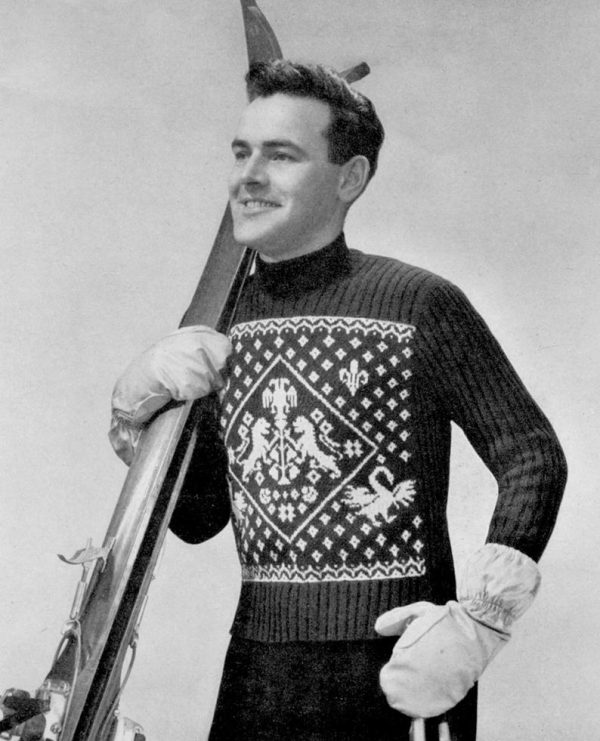 Heraldic Sweater Pattern