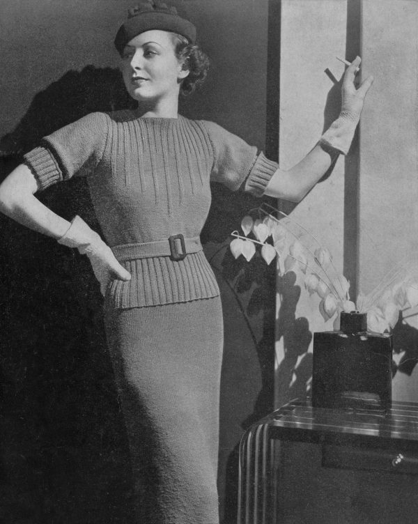 Two-piece Haute Couture Dress