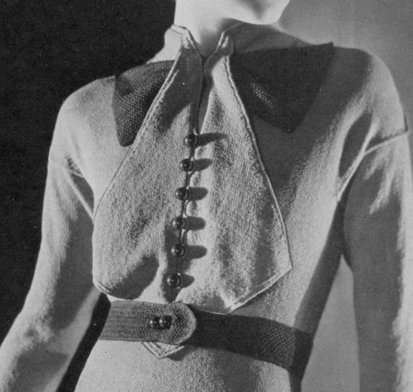 1930s Vionnet Dress - Image 2