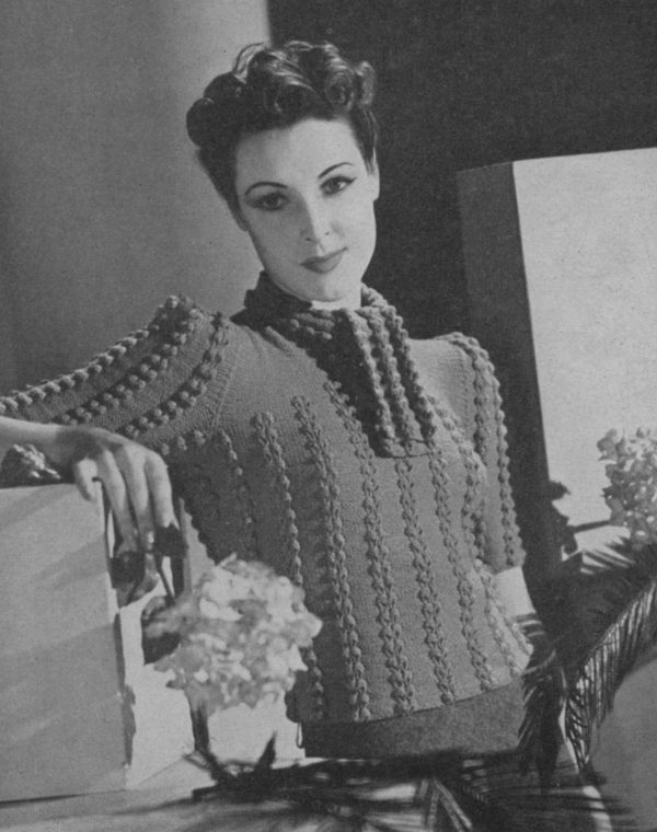 Bobble Holiday Jumper & Scarf - Image 2