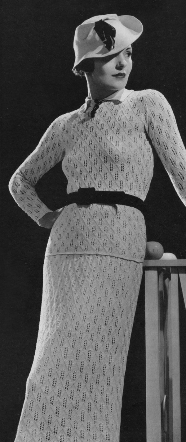 Diamond Pattern Dress