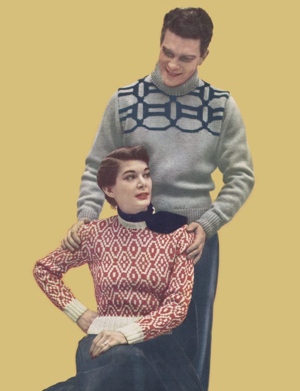 Ski Time Intarsia Sweater - Image 2