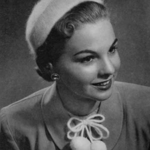 Angora Knitted Hat & Pom-Poms