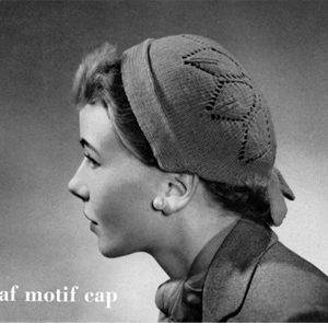 The Leaf Motif Cap