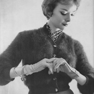 Fuzzy Angora Jacket
