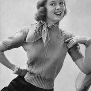 Cable Blouse