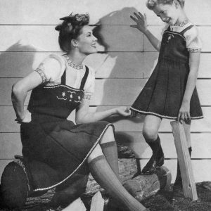 "Sweet Twosome" Mother-Daughter Jumper