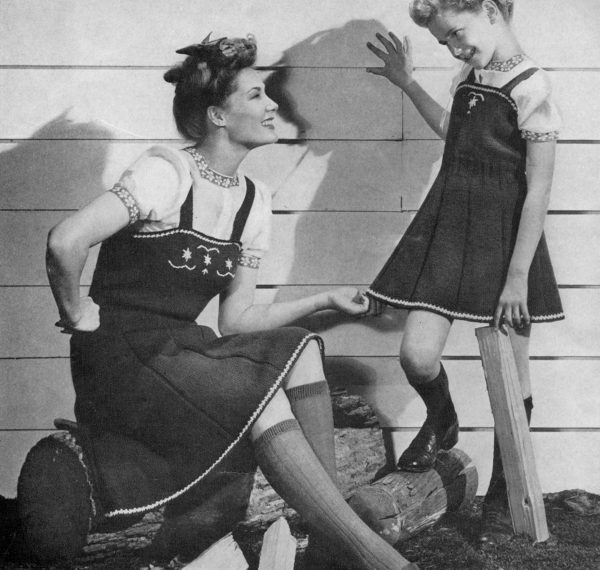 "Sweet Twosome" Mother-Daughter Jumper