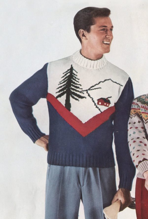 Men's Pine House Ski Sweater
