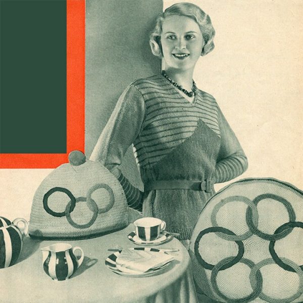 German 1930s Knitting Booklet - Hats, Sweaters, Housewares, and more!
